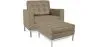Sillón de Diseño con Reposapiés - Tapizado en Polipiel - Konel  image 9