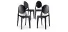 Pack de 4 Sillas de comedor Transparente - Victoria Queen image 9
