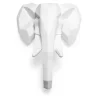 Cabeza de elefante origami Resina image 9