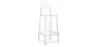 Taburete con Respaldo - Diseño Transparente - 75cm - Victoria Queen image 9