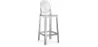 Taburete con Respaldo - Diseño Transparente - 75cm - Victoria Queen image 9