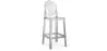 Taburete con Respaldo - Diseño Transparente - 65cm - Victoria Queen image 9