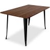 Mesa de Comedor Rectangular - Industrial - Madera - Tawny image 9