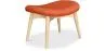 Reposapiés Tapizado en Lino  -Diseño Escandinavo - Madera - Kontor image 9