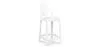 Taburete con Respaldo - Diseño Transparente - 65cm - Victoria Queen image 9