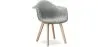 Silla De Comedor con Reposabrazos - Tapizada en Terciopelo - Dawick  image 9