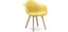 Silla De Comedor con Reposabrazos - Tapizada en Terciopelo - Dawick  image 9