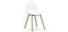 Silla de Comedor Tapizada en Tela - Estilo Escandinavo  - Denisse image 9