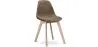 Silla de Comedor Tapizada en Tela - Estilo Escandinavo  - Denisse image 9
