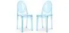 Pack de 2 Sillas De Comedor Transparentes - Victoria Queen  image 9