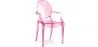 Silla de comedor Transparente - Diseño con Reposabrazos - Louis XIV image 9