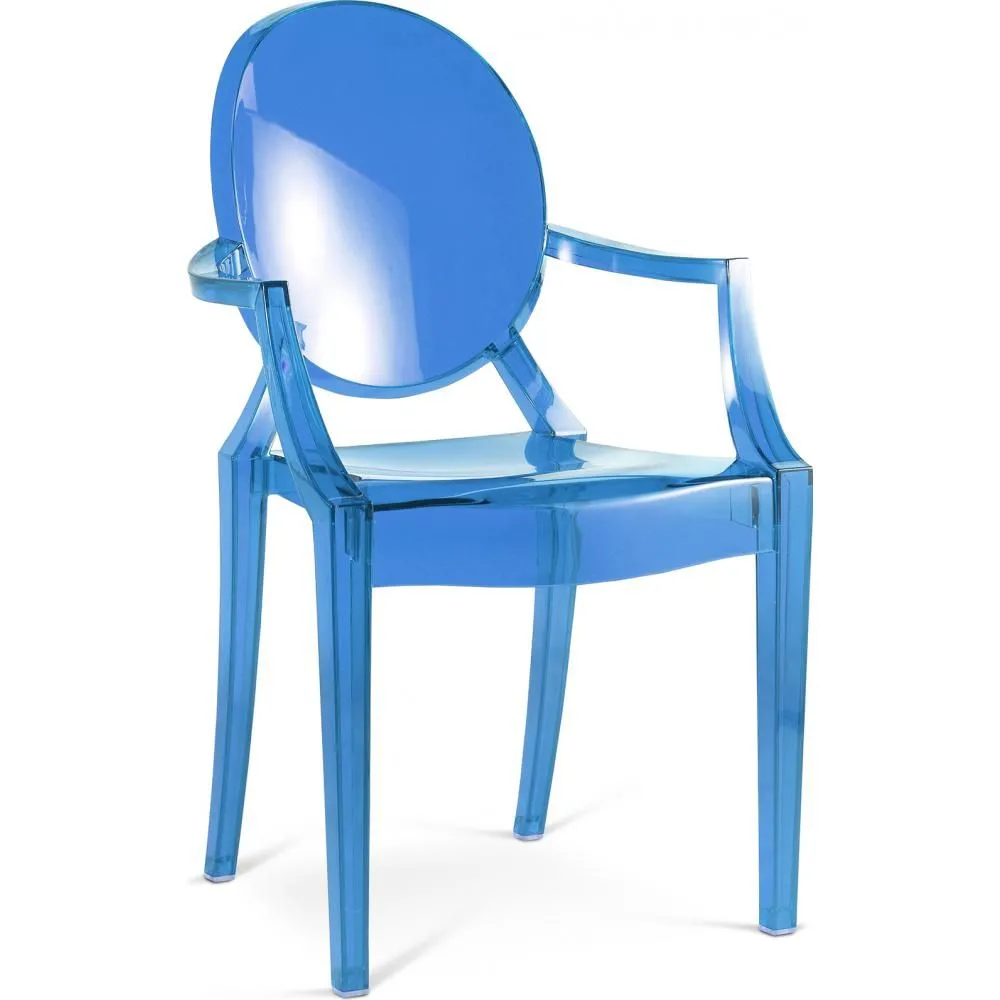 Silla Niños - Silla Infantíl Diseño Transparente - Louis XIV image 8
