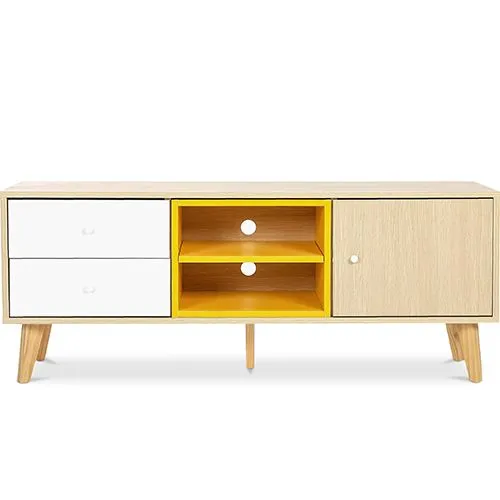 Mueble TV de Madera - Diseño Escandinavo - Daven image 8