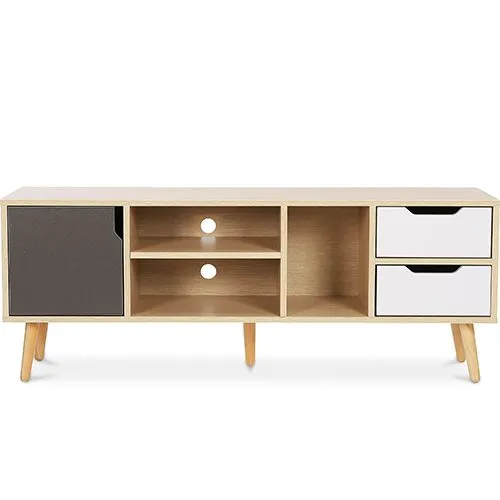 Mueble TV de Madera - Diseño Escandinavo - Aren image 8