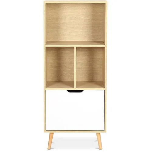 Aparador de Madera - Diseño Escandinavo - 4 compartimentos - Roin image 8