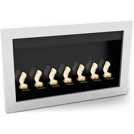Chimenea Contemporánea de Etanol de Pared - VPF-FD50-BLANCO image 8