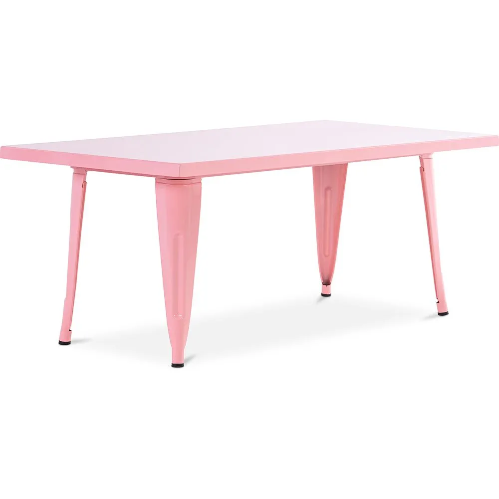 Mesa Infantil Rectangular - Diseño Industrial  - 120cm - Stylix  image 8