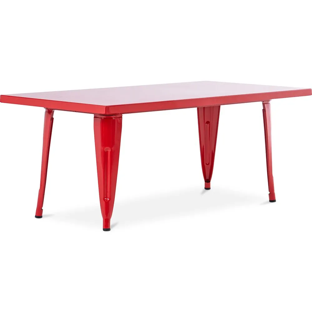 Mesa Infantil Rectangular - Diseño Industrial  - 120cm - Stylix  image 8