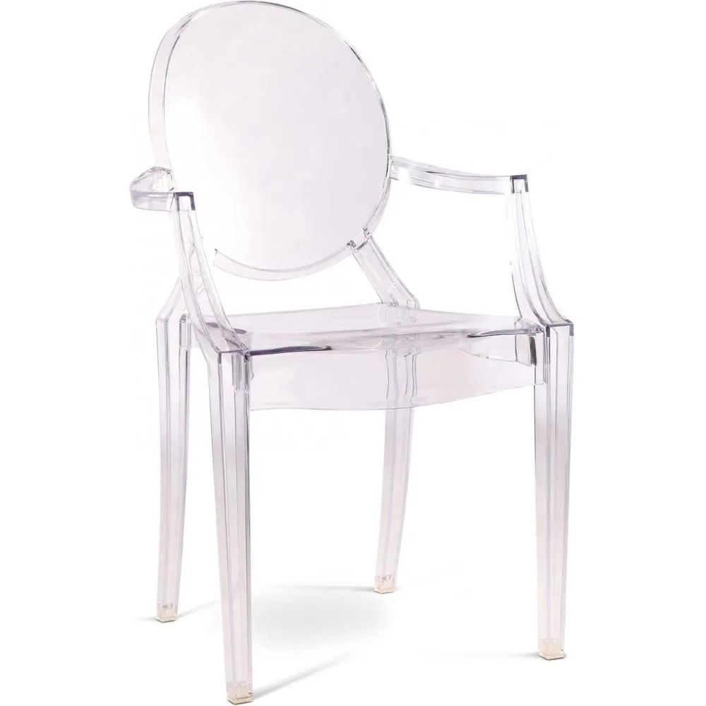 Silla Niños - Silla Infantíl Diseño Transparente - Louis XIV image 8