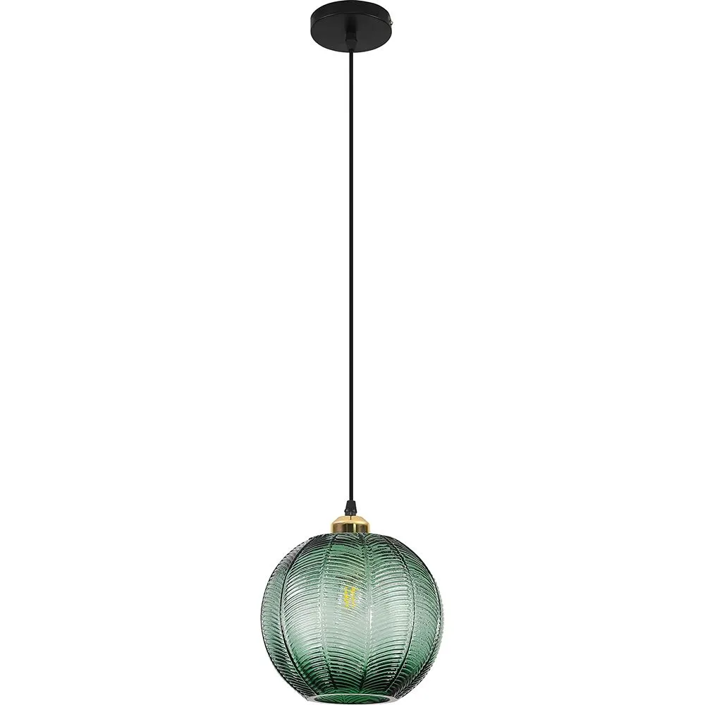 Lámpara de Techo Diseño Vintage - Lámpara Colgante Bola Verde - Viola image 8