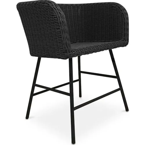 Silla de Comedor de Ratán - Diseño Boho Bali - Ishita image 8