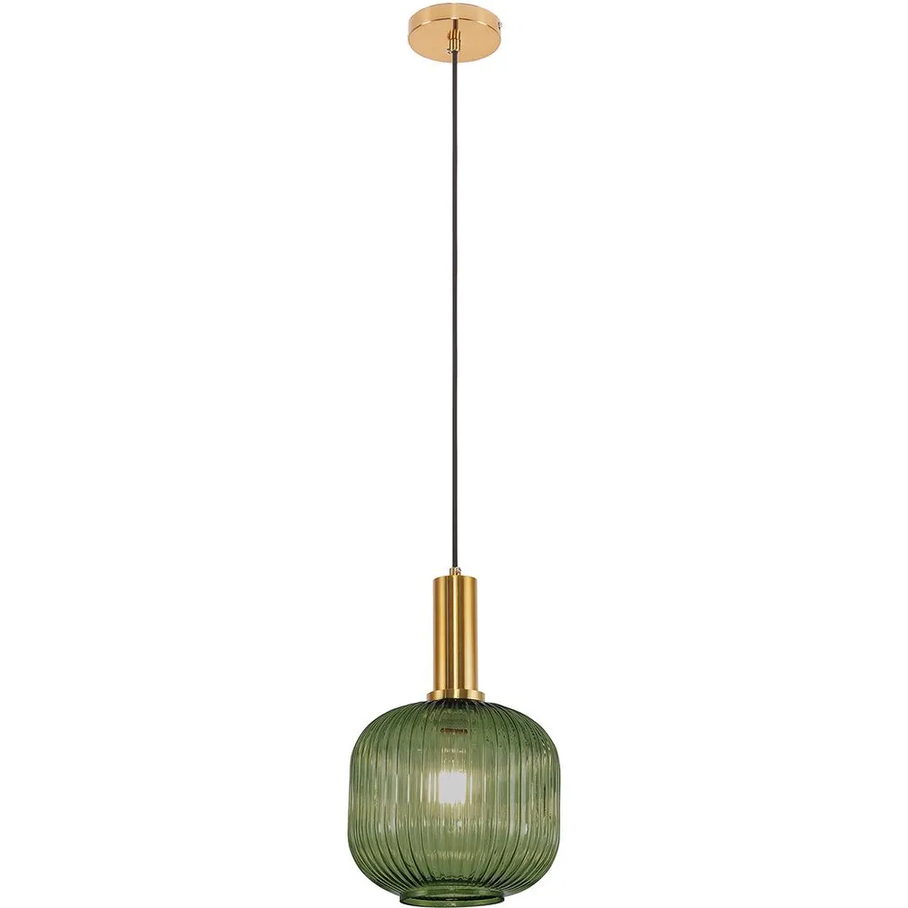 Lámpara de Techo Vintage - Lámpara Colgante de Cristal - Amelia image 8