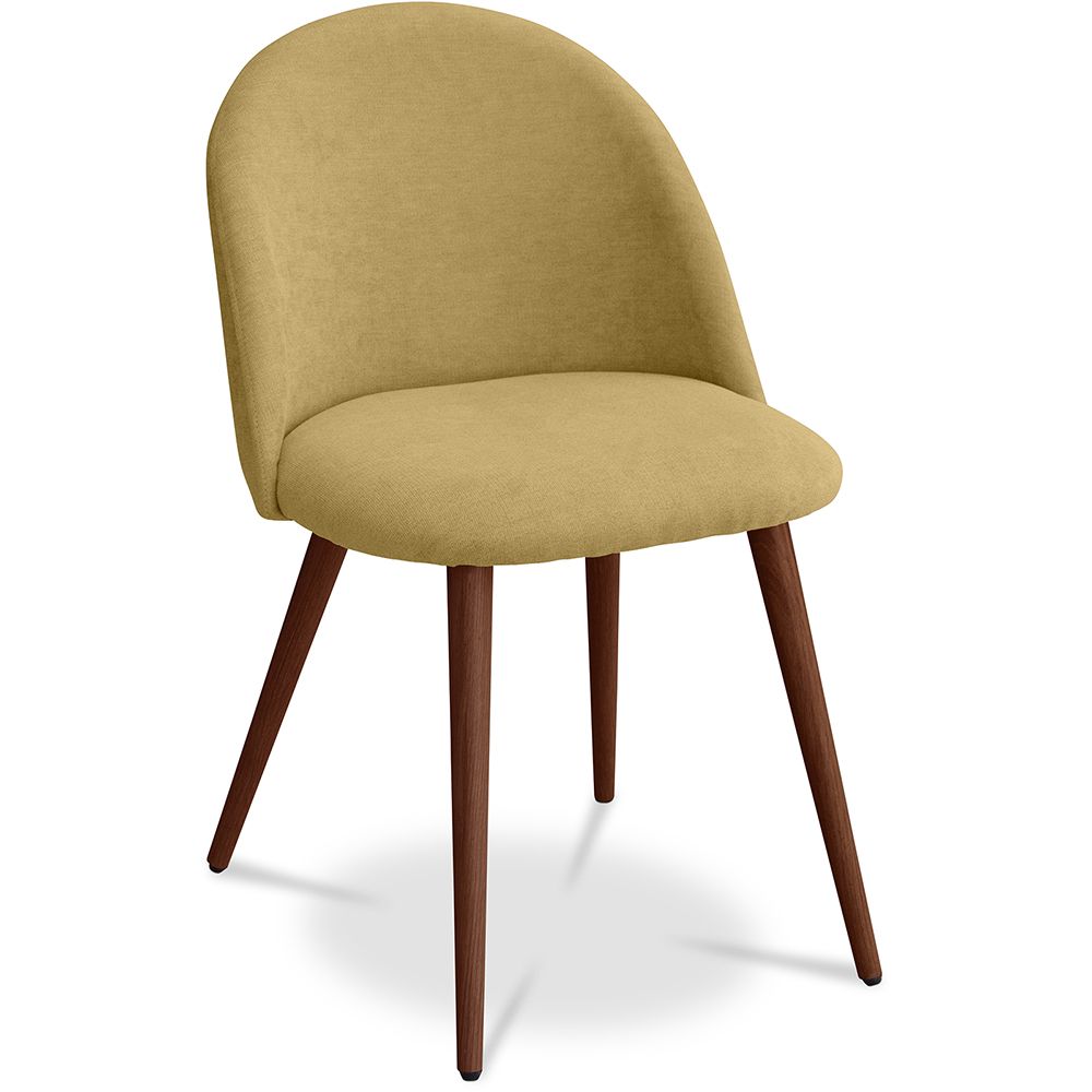 Silla de Comedor - Tapizada en Tela - Estilo Escandinavo - Evelyne image 8