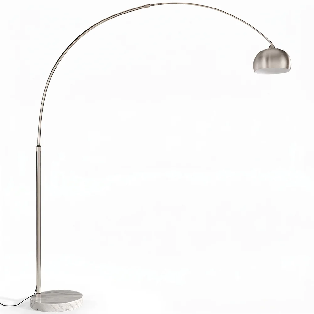 Lámpara de Pie con base de Marmol - Lámpara de Salón - Bouw image 8