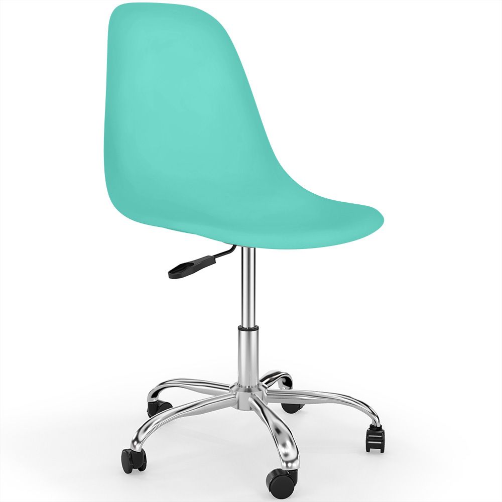 Silla de Oficina con Ruedas - Silla de Escritorio Giratoria  - Denisse image 8