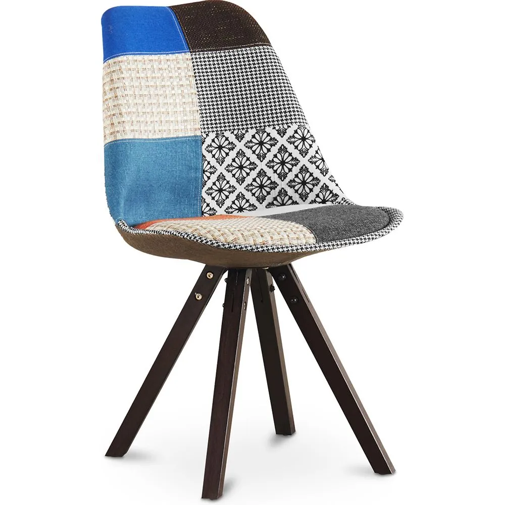 Silla de Comedor - Tapizada en Patchwork - Pixi  image 8