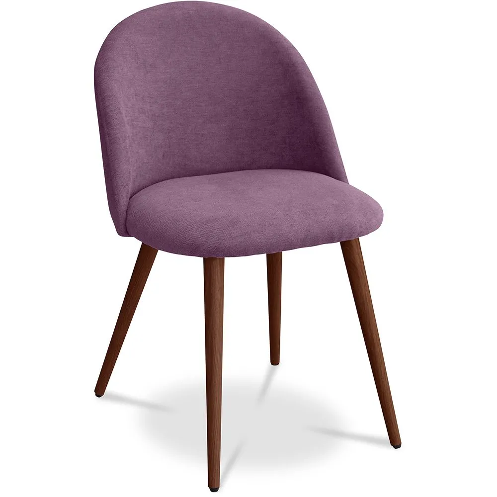 Silla de Comedor - Tapizada en Tela - Estilo Escandinavo - Evelyne image 8