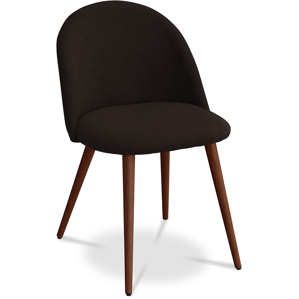 Silla de Comedor - Tapizada en Tela - Estilo Escandinavo - Evelyne image 8