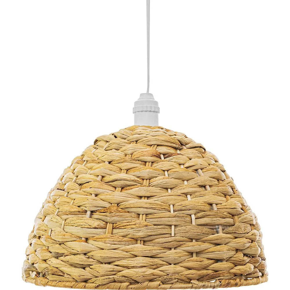 Lámpara de Techo de Hierba Marina - Lámpara Colgante Diseño Boho Bali - Ngu image 8
