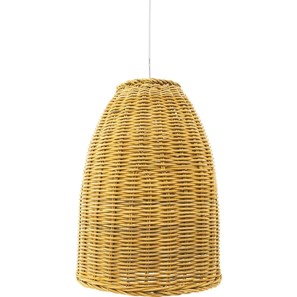 Lámpara de Techo de Ratán - Lámpara Colgante Diseño Boho Bali - Lie image 8