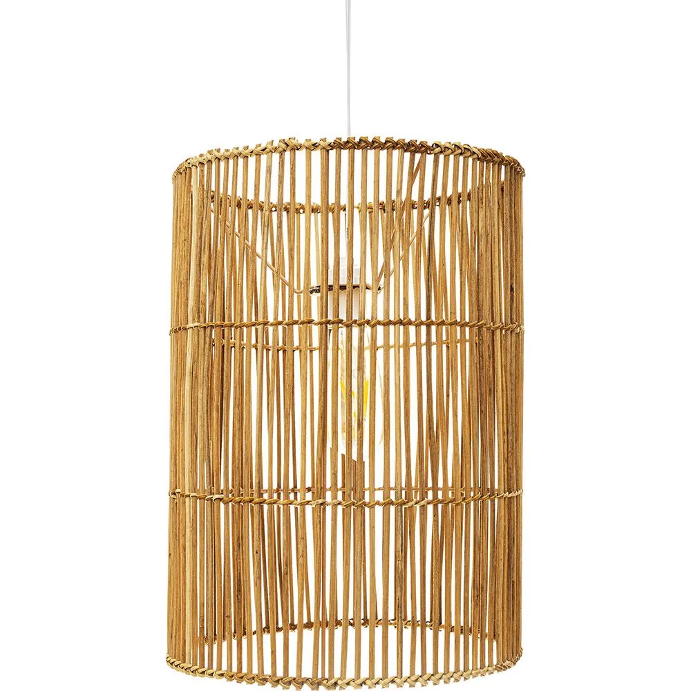 Lámpara de Techo de Ratán - Lámpara Colgante Diseño Boho Bali - An image 8