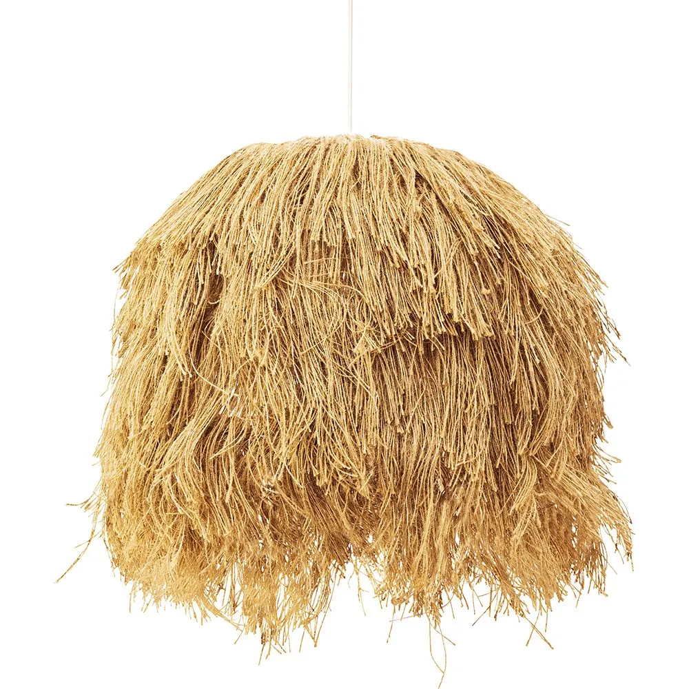 Lámpara de Techo de Yute - Lámpara Colgante Diseño Boho Bali  - Lien image 8
