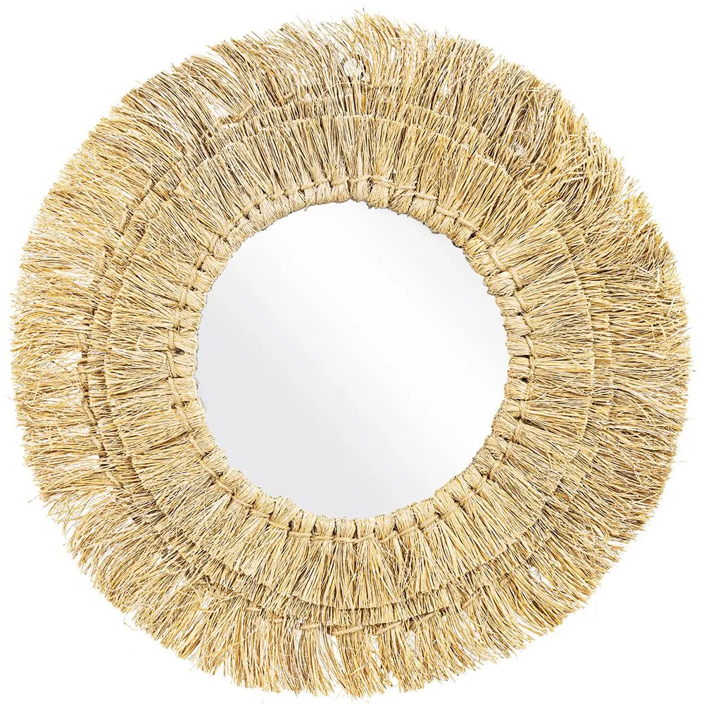Espejo de Pared - Diseño Redondo Boho Bali (56 cm) - Ais image 8