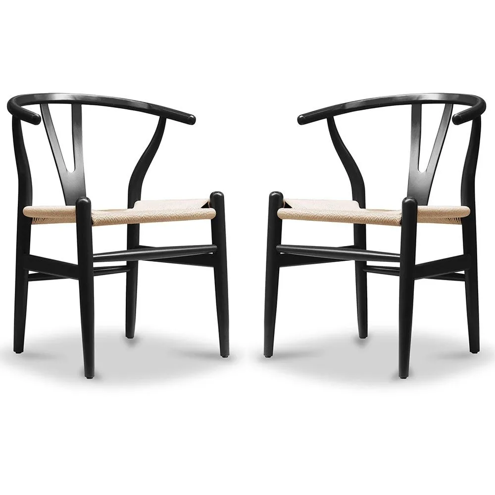 Pack de 2 Sillas de Comedor de Madera - Estilo Escandinavo - Wish image 8