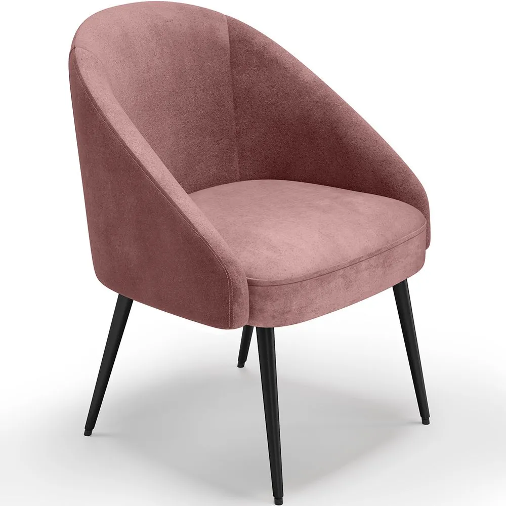 Sillón de Diseño - Tapizado en Terciopelo - Wasda image 8
