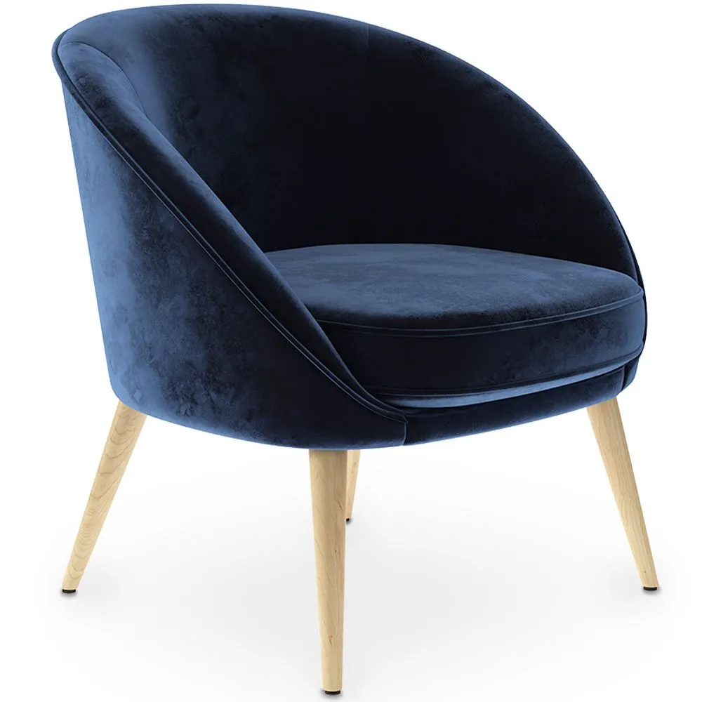 Sillón de Diseño - Tapizado en Terciopelo - Pimba image 8