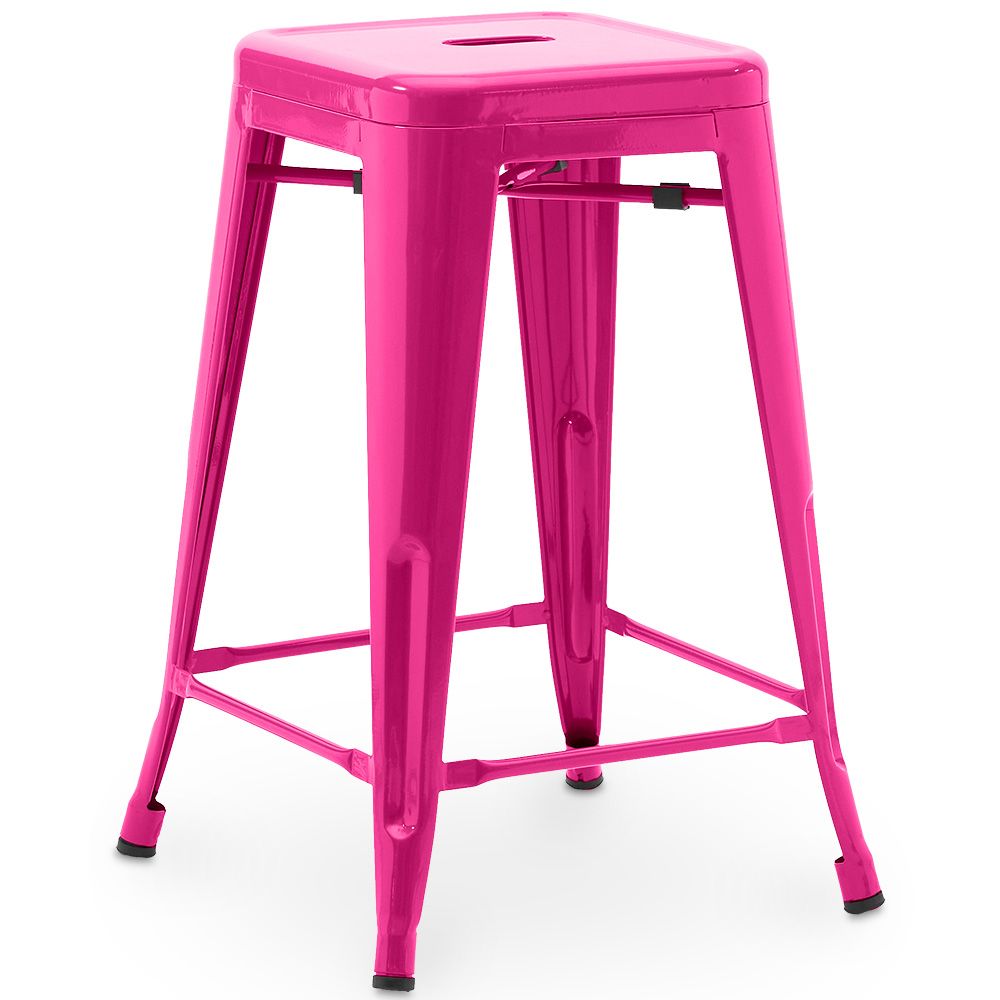 Taburete de Bar -  Diseño Industrial - 60cm - New Edition - Stylix image 8