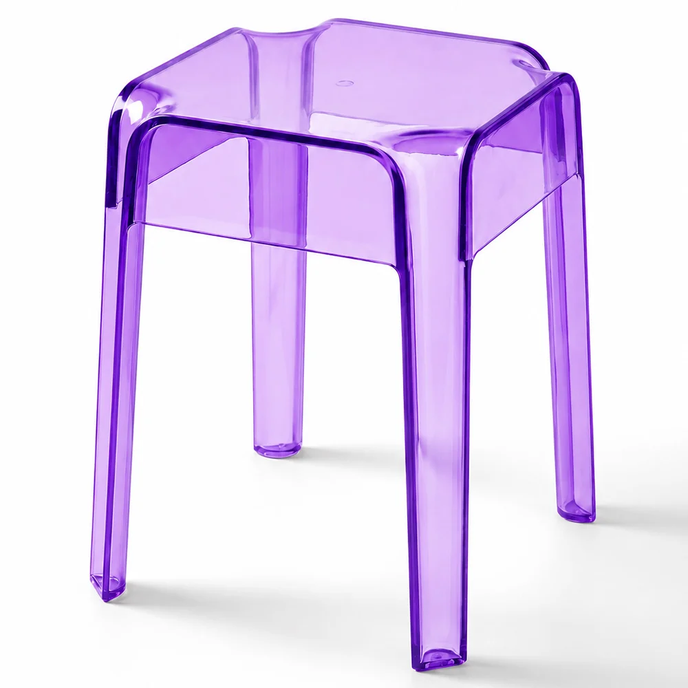 Taburete bajo Transparente - 47cm -  Victoria Queen image 8