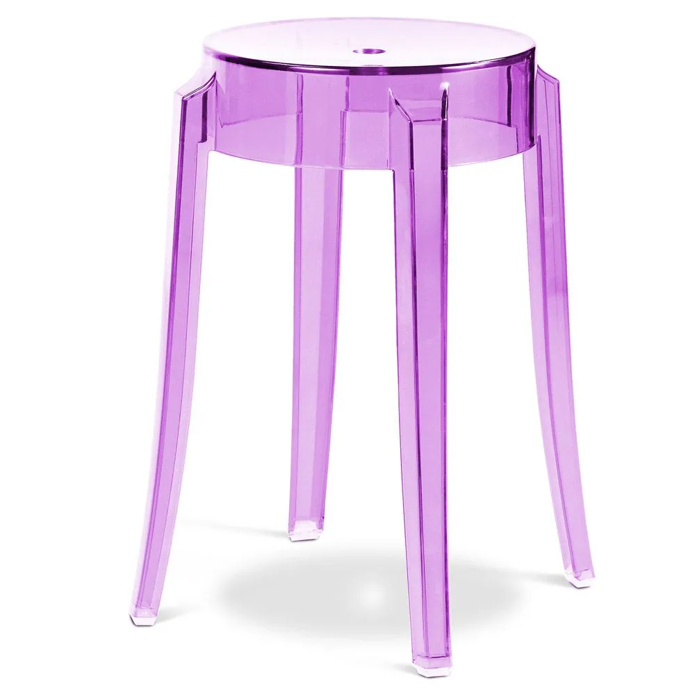 Taburete Diseño Transparente - 47cm -  Victoria Queen image 8