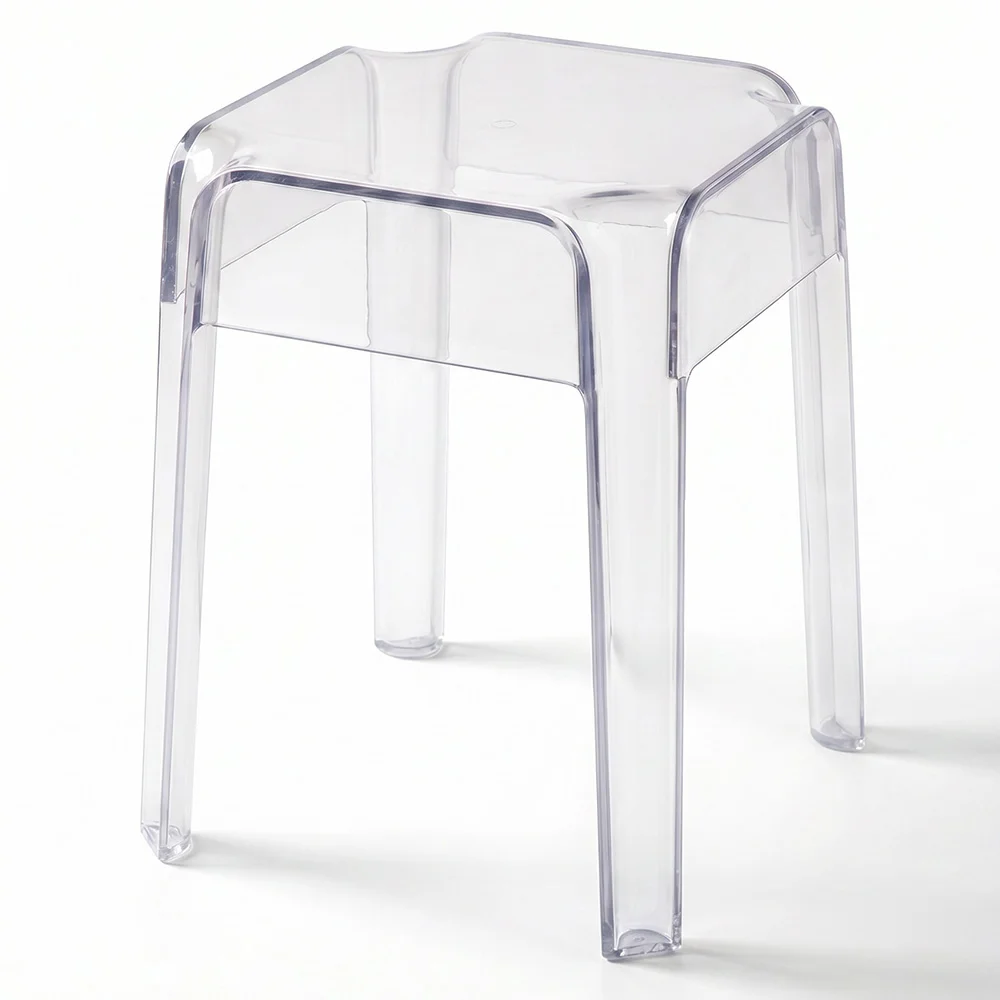 Taburete bajo Transparente - 47cm -  Victoria Queen image 8