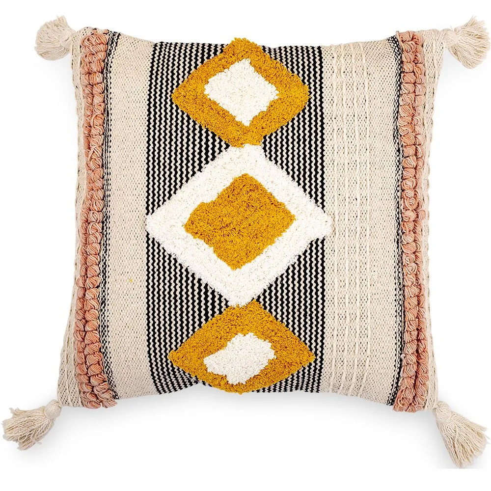 Cojín Estilo Boho Bali - Funda y Relleno - Mabel image 8