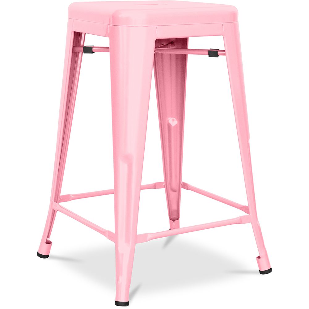 Taburete de Bar - Diseño Industrial - Acero Mate - 60cm - Nueva edición - Stylix  image 8