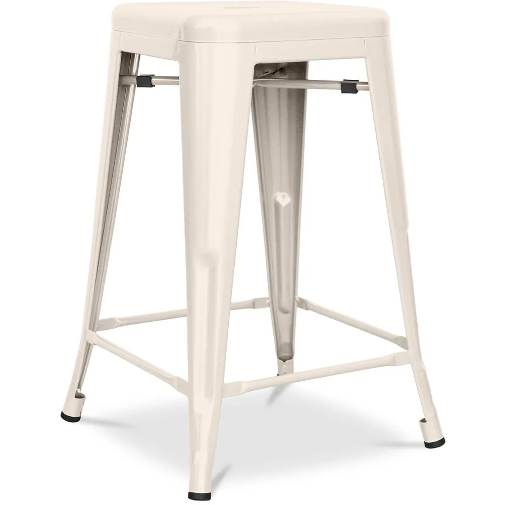 Taburete de Bar - Diseño Industrial - Acero Mate - 60cm - Nueva edición - Stylix  image 8
