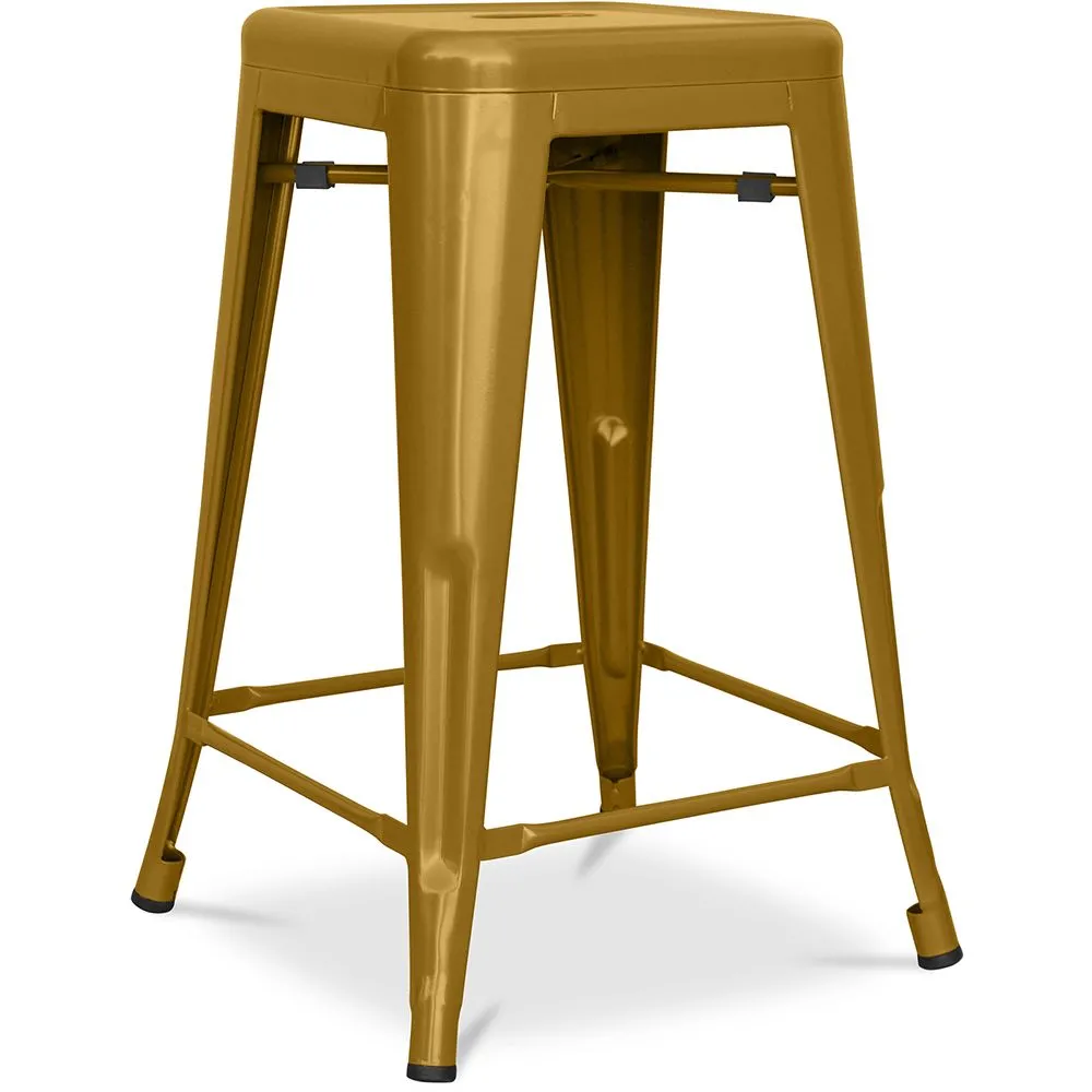 Taburete de Bar - Diseño Industrial - Acero Mate - 60cm - Nueva edición - Stylix  image 8
