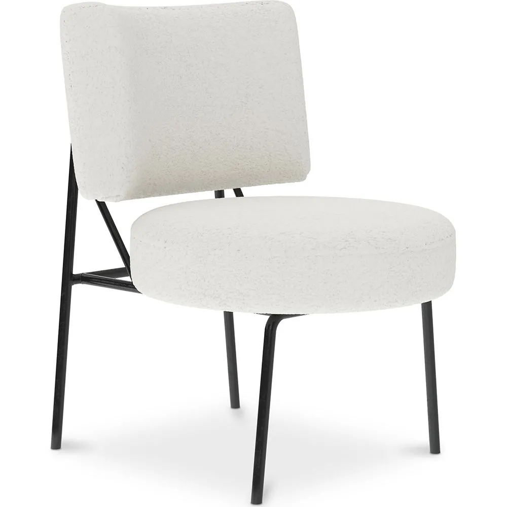 Sillón Tapizado en Tela Bouclé - Jerna image 8