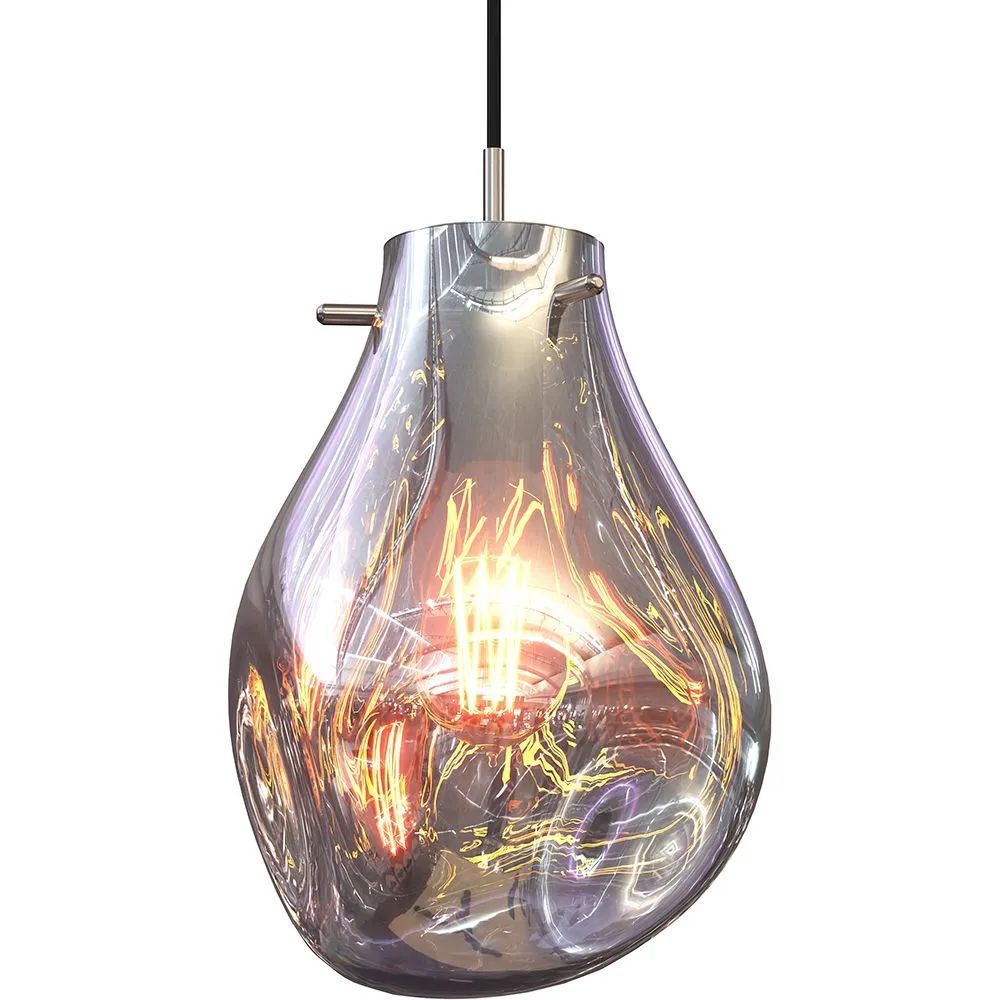 Lámpara de Techo de Vidrio - Lámpara Colgante de Diseño  - Vera image 8